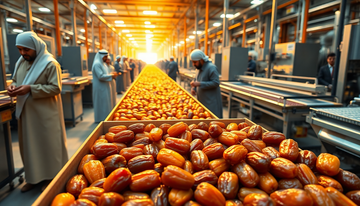 Discover the Sweetness of Mabroom Dates: A Visit to the Islamic Wholesale Factory