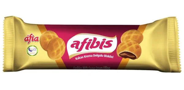 Biscuits With Cocoa Cream Filling - Premium  from Afia - Just €0.44! Shop now at Islamic Wholesale