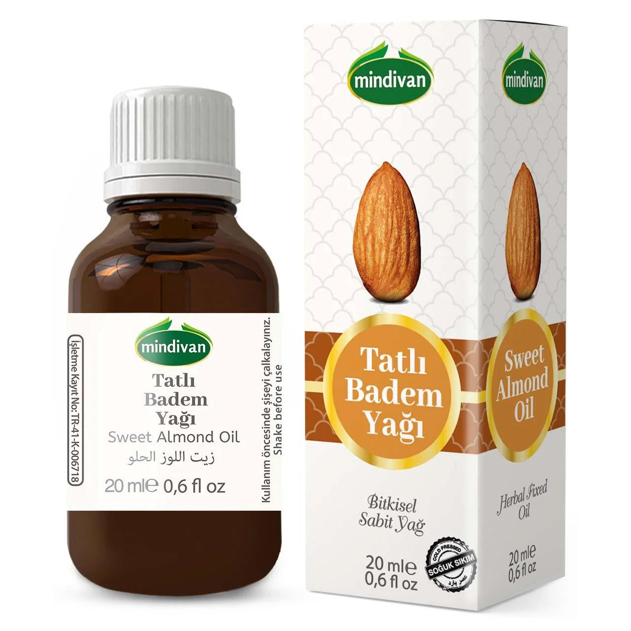 Sweet Almond Oil - Premium  from Mindivan - Just €2.19! Shop now at Islamic Wholesale