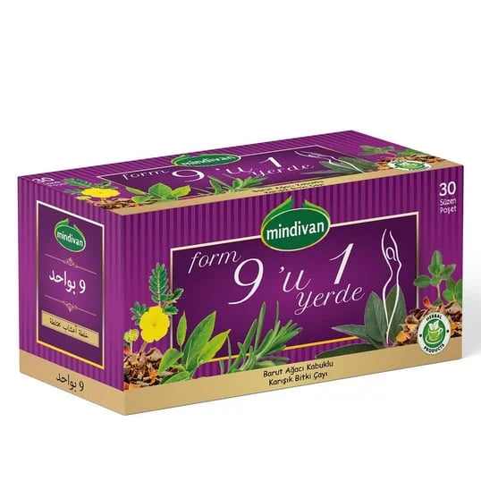 9 in 1 Form Tea - Premium  from Mindivan - Just €2.37! Shop now at Islamic Wholesale