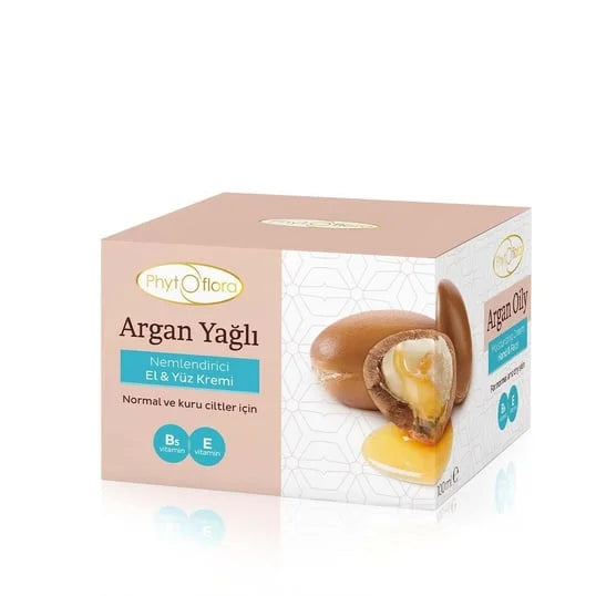 Argan Oily Moisturizing Cream Hand & Face - Premium  from Phytoflora - Just €4.56! Shop now at Islamic Wholesale