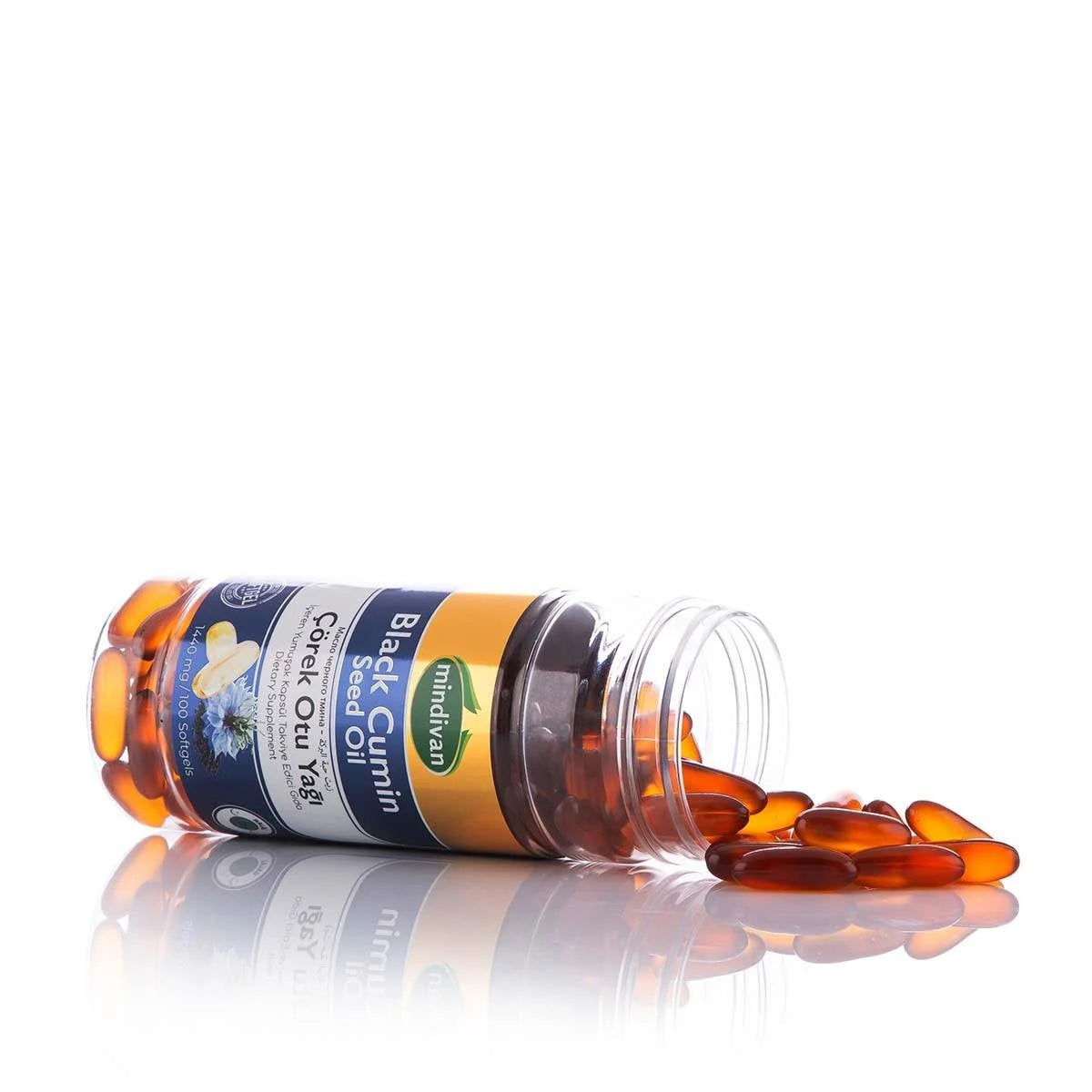 Black Seed Oil Soft Gel Capsule - Premium  from Mindivan - Just €13.81! Shop now at Islamic Wholesale