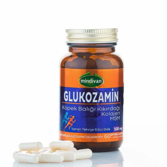 Glucosamine, Shark Cartilage, Collagen, Msm Capsules - Premium  from Mindivan - Just €13.78! Shop now at Islamic Wholesale