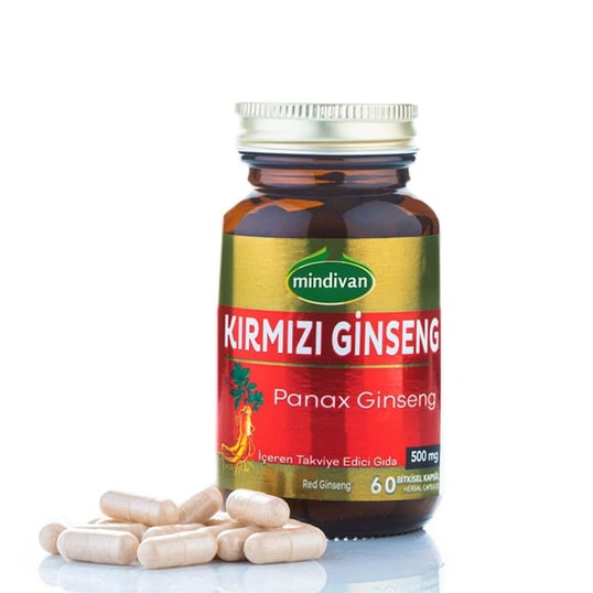 Panax Ginseng Capsules - Premium  from Mindivan - Just €9.81! Shop now at Islamic Wholesale