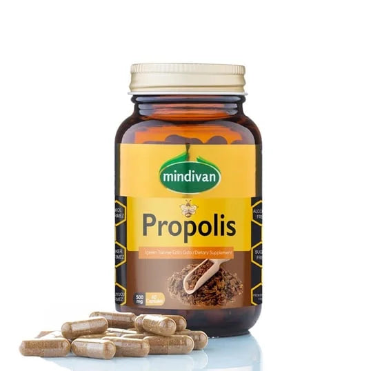 Propolis Extracted Capsules - Premium  from Mindivan - Just €9.81! Shop now at Islamic Wholesale