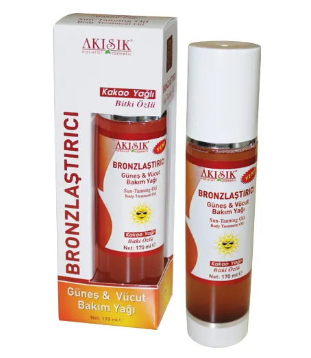 Sun Tanning Oil & Body Treatment Oil - Premium  from Akışık - Just €4.95! Shop now at Islamic Wholesale