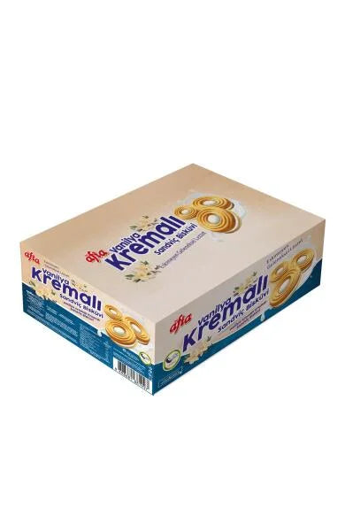 Vanilla Cream Sandwich Biscuit - Premium  from Afia - Just €1.38! Shop now at Islamic Wholesale