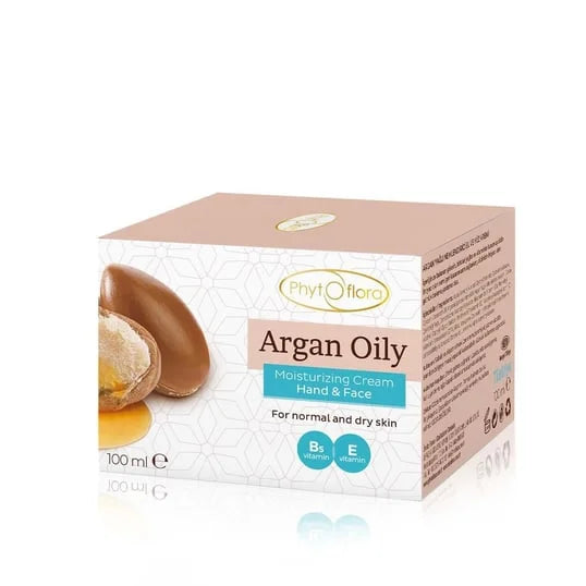 Argan Oily Moisturizing Cream Hand & Face - Premium  from Phytoflora - Just €4.56! Shop now at Islamic Wholesale