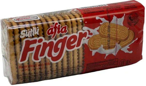 Milk Finger Biscuits - Premium  from Afia - Just €0.46! Shop now at Islamic Wholesale