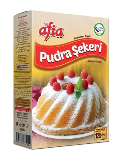 Powdered Sugar 125 Gr - Premium  from Afia - Just €0.67! Shop now at Islamic Wholesale