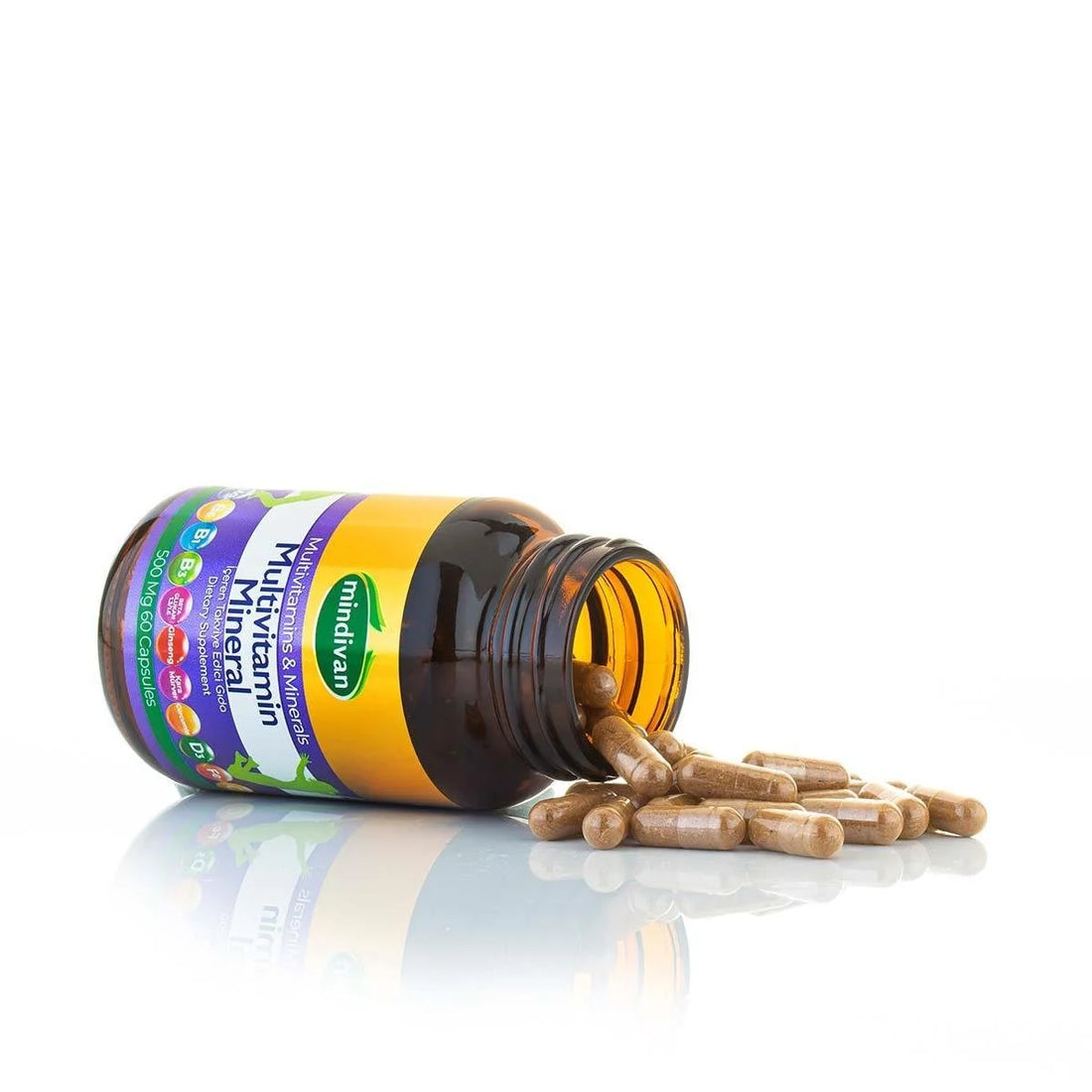 Multivitamin Capsules - Premium  from Mindivan - Just €9.81! Shop now at Islamic Wholesale