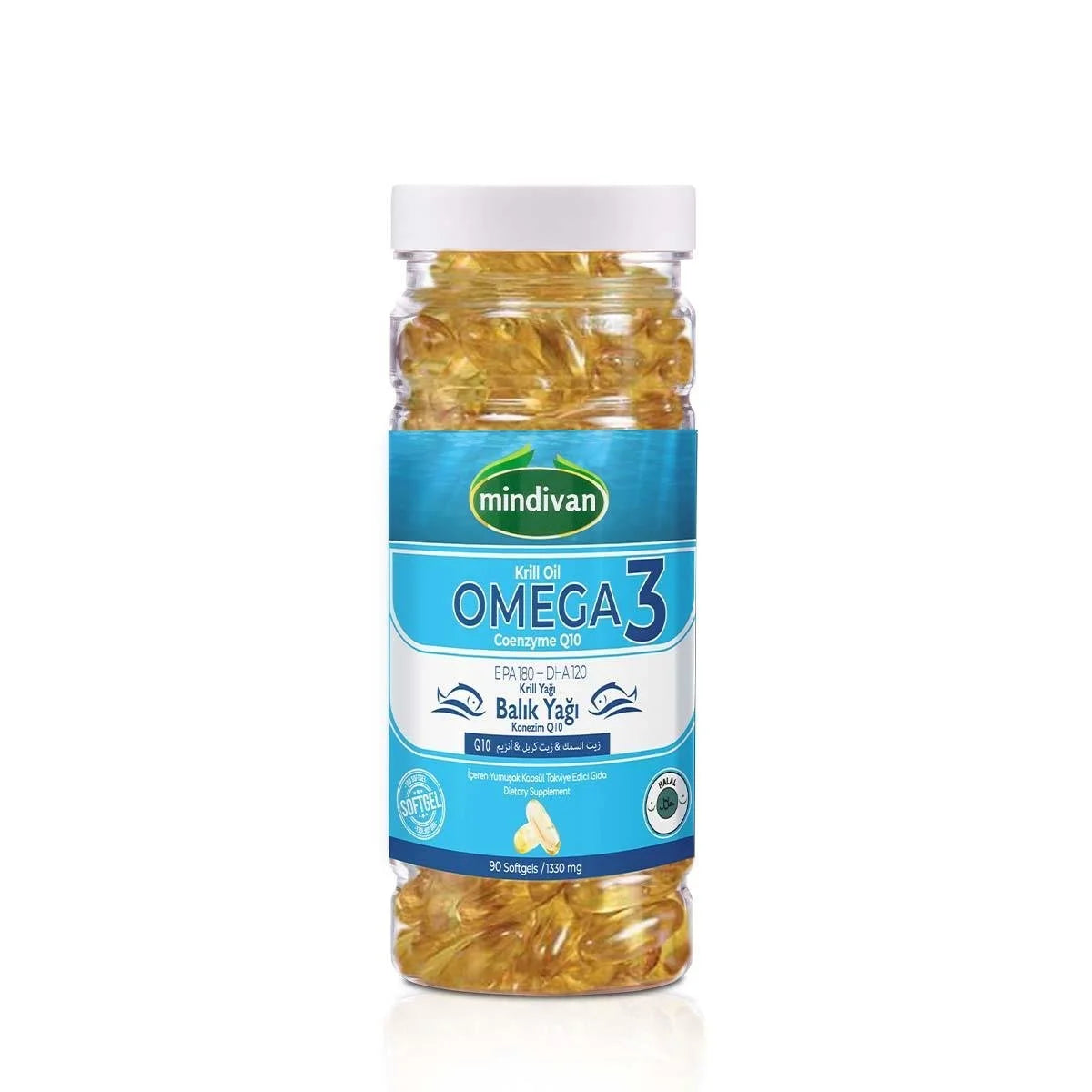 Omega 3 Soft Gel Capsule - Premium  from Mindivan - Just €10.74! Shop now at Islamic Wholesale