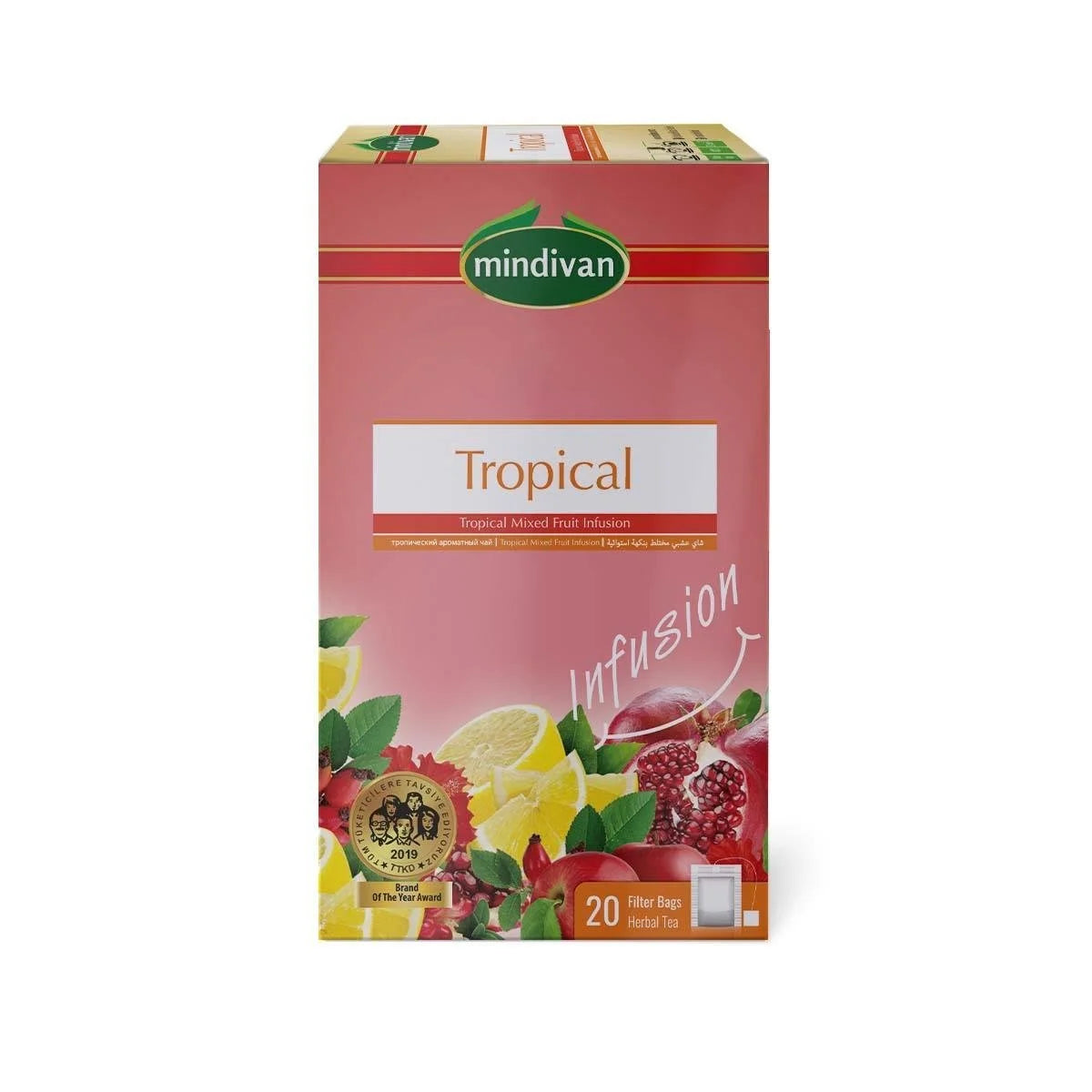 Tropical Flavored Mixed Herbal Tea - Premium  from Mindivan - Just €2.34! Shop now at Islamic Wholesale