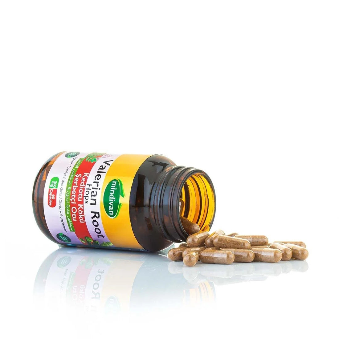 Valerian Root & Hops Extract Capsules - Premium  from Mindivan - Just €9.81! Shop now at Islamic Wholesale