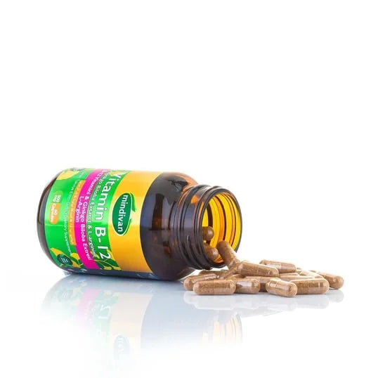 Vitamin B12 Ginko Bloba Extract  L Arginine Capsules - Premium  from Mindivan - Just €0! Shop now at Islamic Wholesale