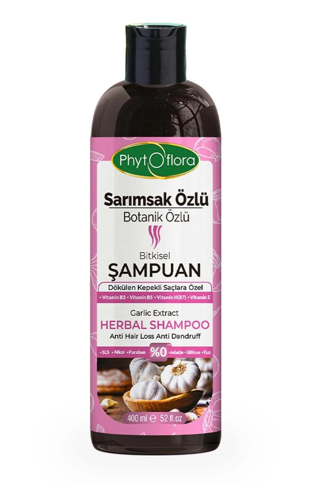 Garlic Extract Shampoo - Premium  from Phytoflora - Just €3.95! Shop now at Islamic Wholesale