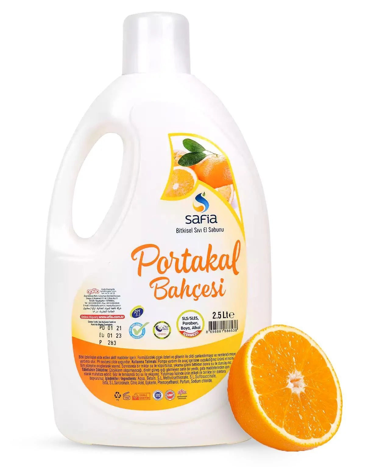 Orange Garden Liquid Soap - Premium  from Safia - Just €1.39! Shop now at Islamic Wholesale