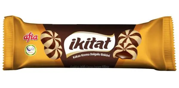 Biscuits With Cocoa Cream Filling - Premium  from Afia - Just €0.44! Shop now at Islamic Wholesale