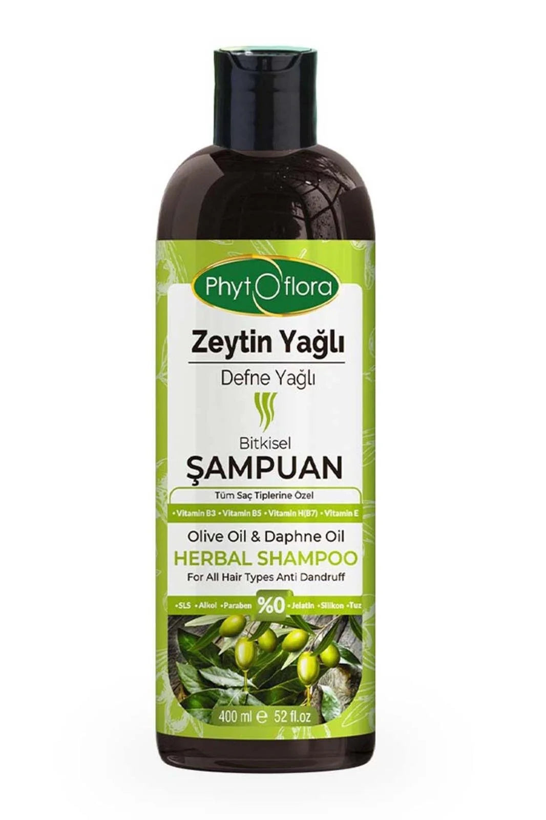 Olive Oil & Daphne Oil Shampoo - Premium  from Phytoflora - Just €3.95! Shop now at Islamic Wholesale